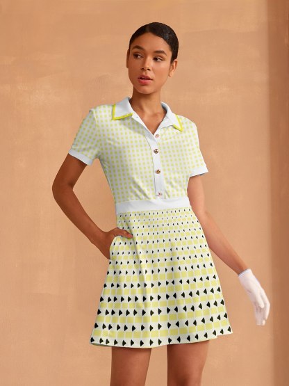 Fungolfs Not So Classic Short Sleeve A-Line Dress