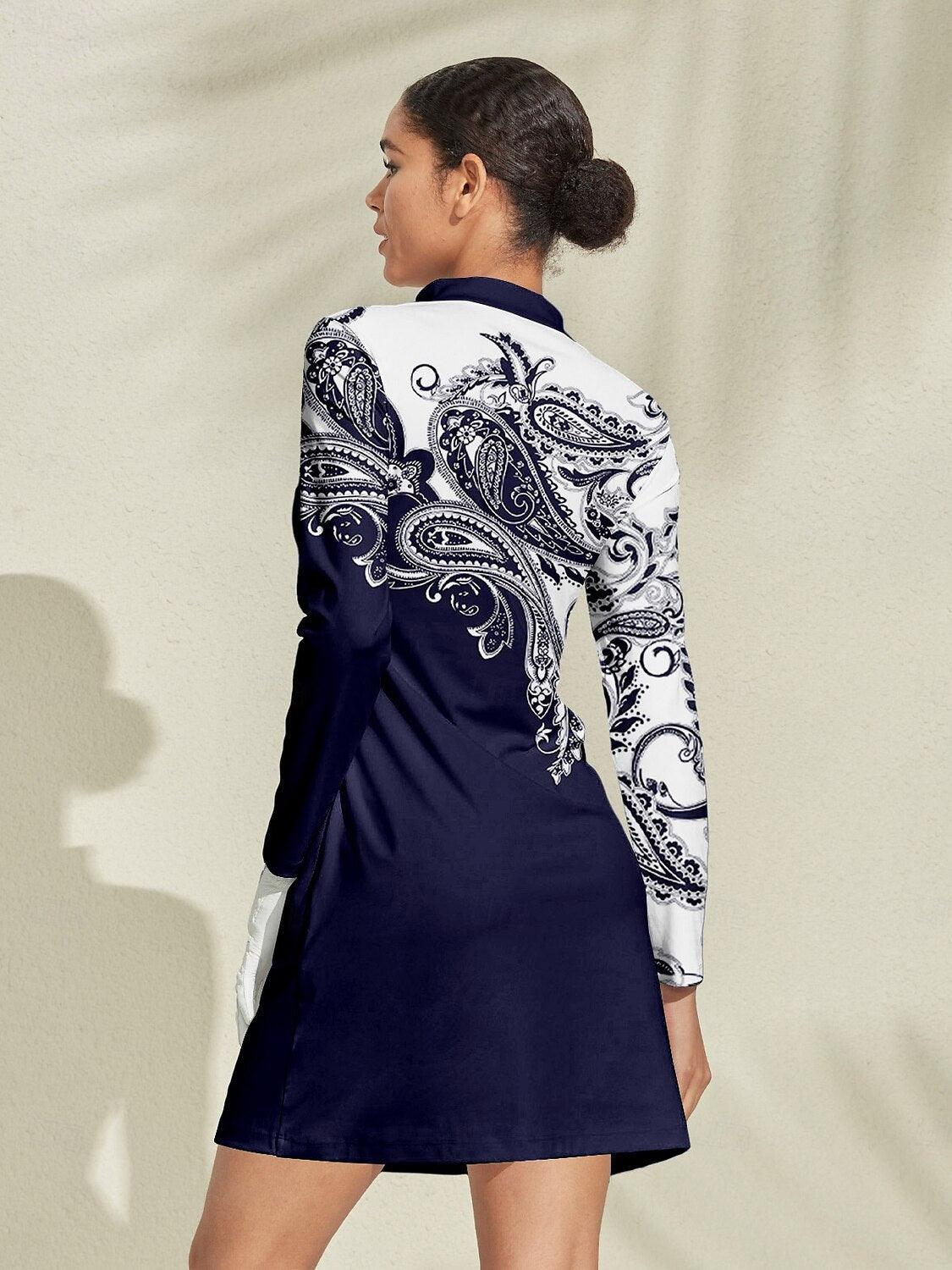 Fungolfs Pretty Feminine Long Sleeve Dress UPF50+