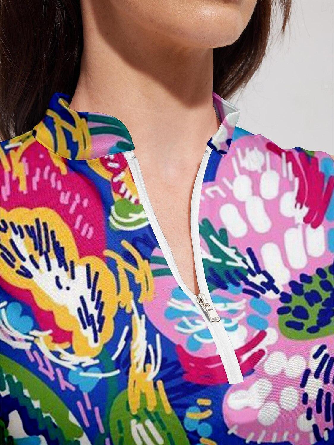 Fungolfs Hyped-up Tropical Sleeveless Dress UPF50+