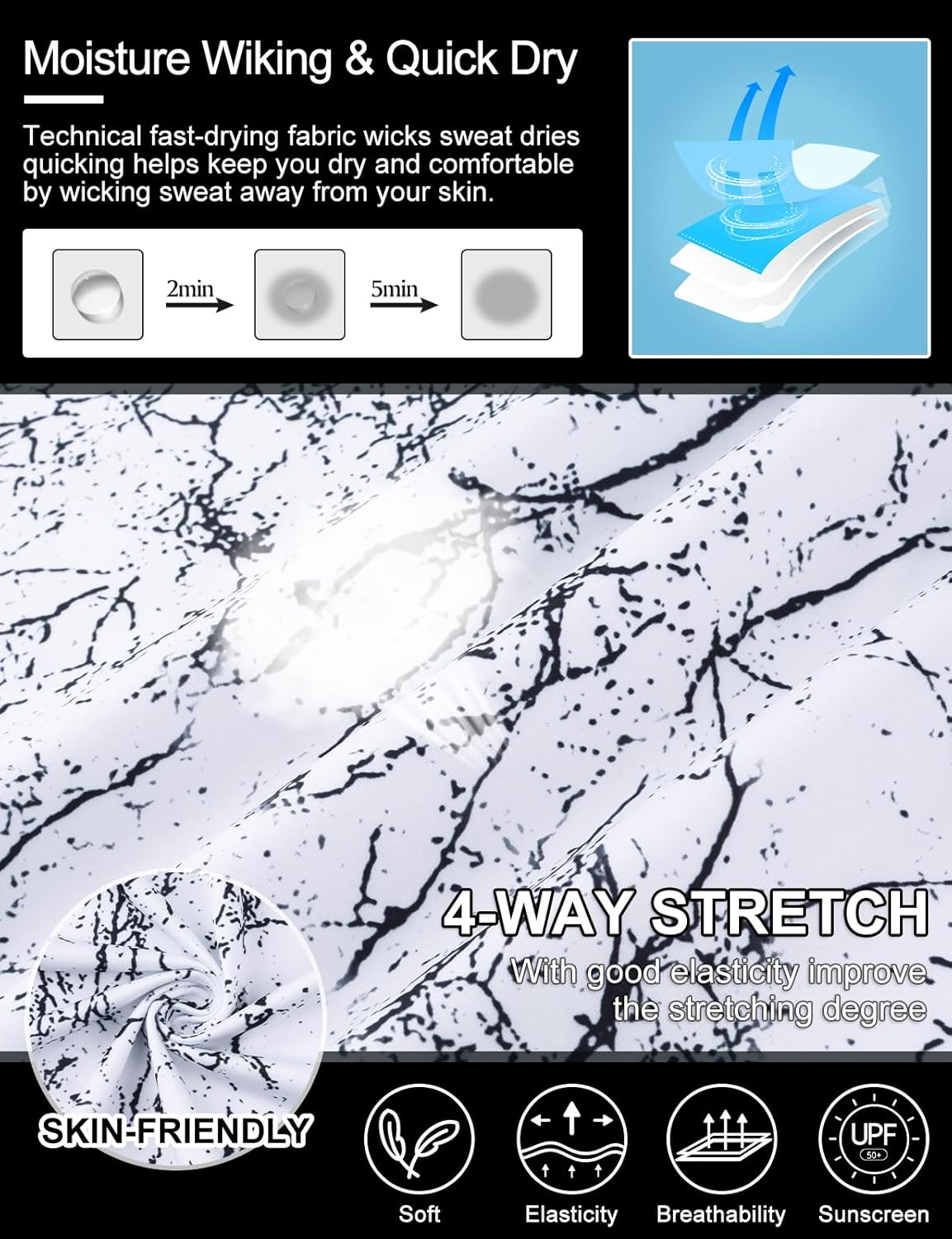 Women's Long Sleeve Golf Tennis Polo Shirts UPF50+ Half Zip Dry Fit Workout Tops Athletic Shirt