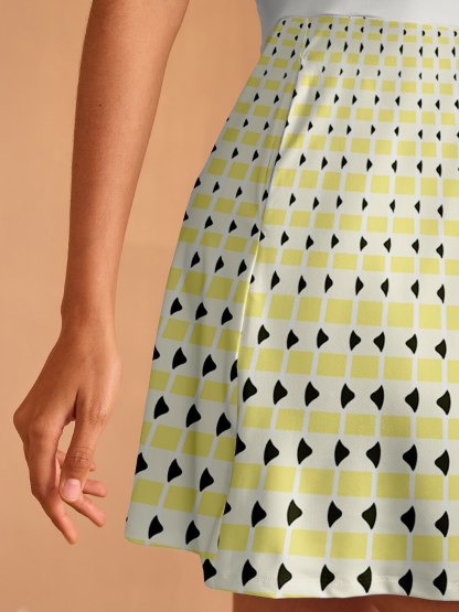 Fungolfs Not So Classic Short Sleeve A-Line Dress