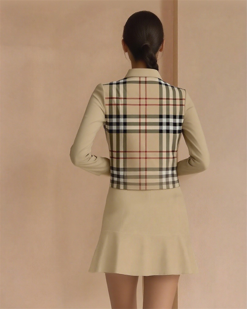 Fungolfs Fashion Gradient Polka Dot Simple Long Sleeve Dress With Pockets