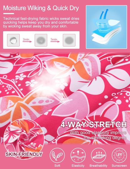 Women's Long Sleeve Golf Tennis Polo Shirts UPF50+ Half Zip Dry Fit Workout Tops Athletic Shirt