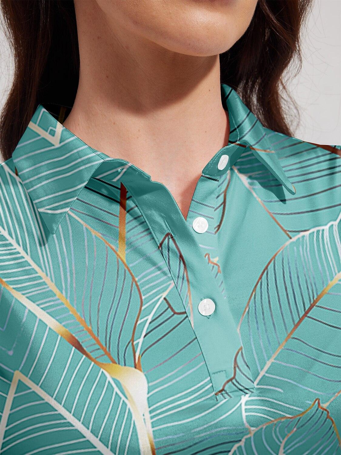 Fungolfs Hyped-up Tropical Polo Top UPF50+