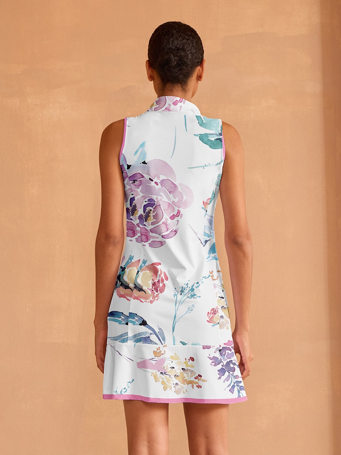 Fungolfs Inked Skins Ruffle Dress For Golf Pickleball & Tennis