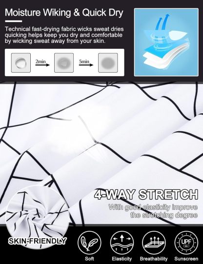 Women's Long Sleeve Golf Tennis Polo Shirts UPF50+ Half Zip Dry Fit Workout Tops Athletic Shirt