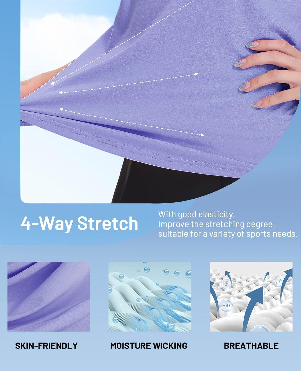 Women's Golf Polo Shirts Collared V Neck Short Sleeve Tennis Shirt, Dry Fit, Moisture Wicking