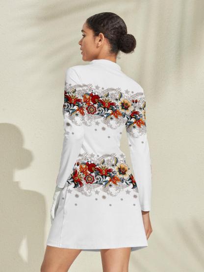 Fungolfs Pretty Feminine Long Sleeve Dress UPF50+