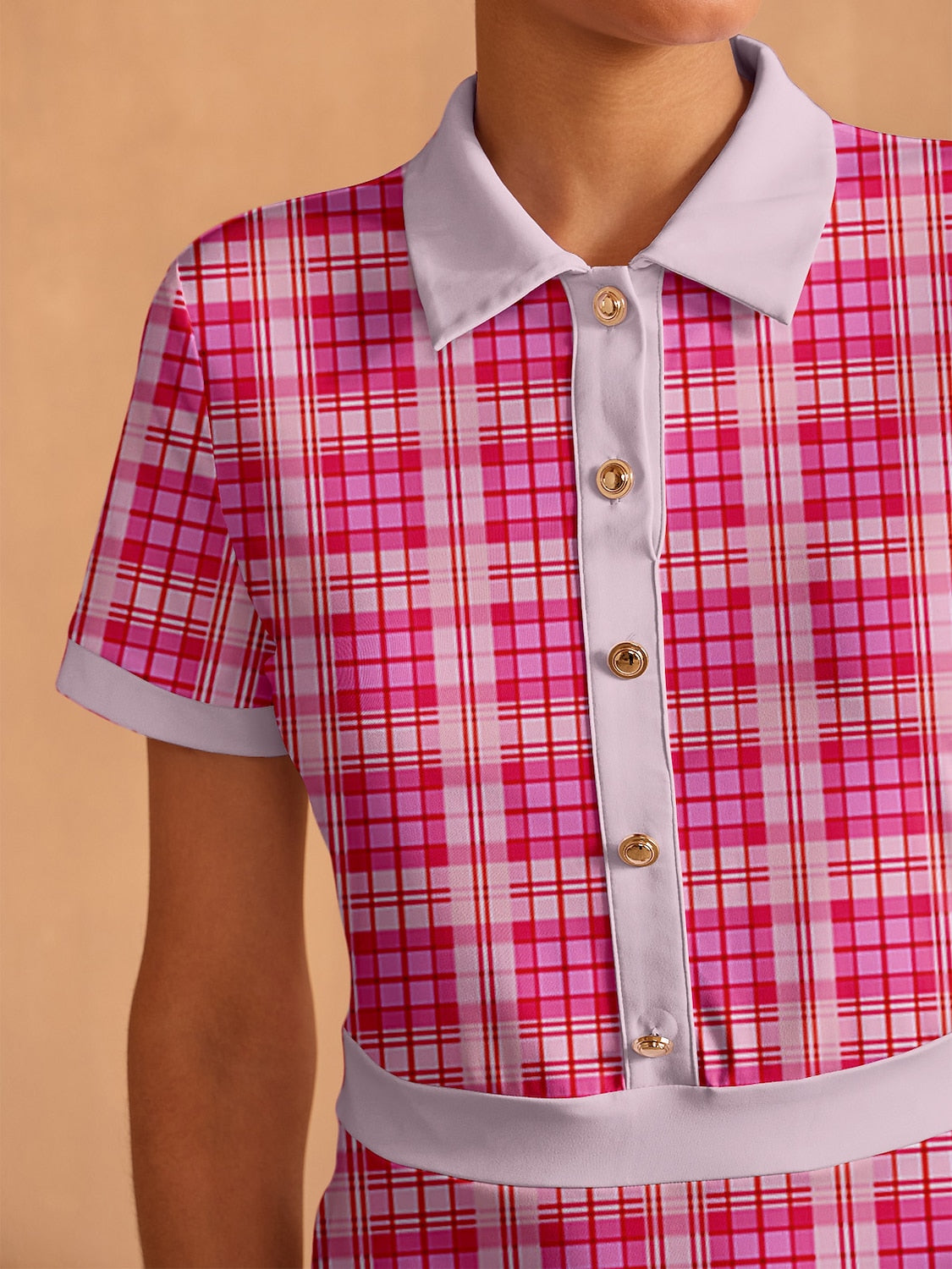 Fungolfs Not So Classic Short Sleeve A-Line Dress