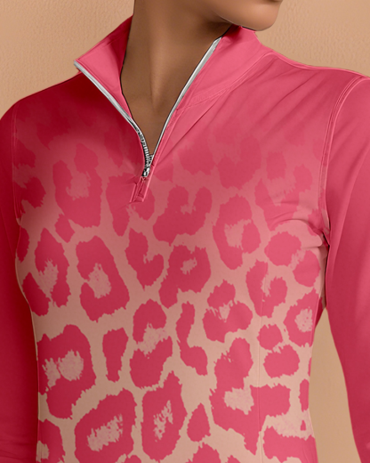 Fungolfs Stylish And Elegant Golf Long-Sleeved Dress With Pockets 0025