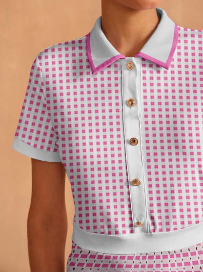 Fungolfs Not So Classic Short Sleeve A-Line Dress