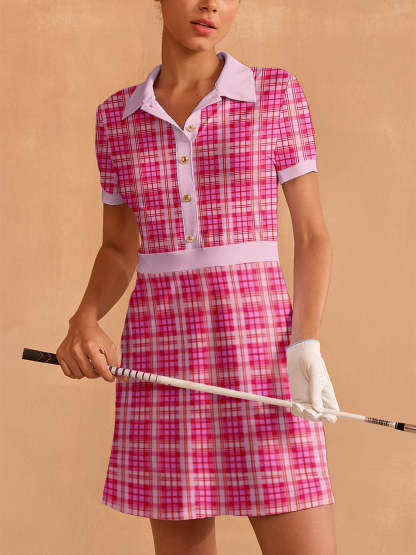 Fungolfs Not So Classic Short Sleeve A-Line Dress