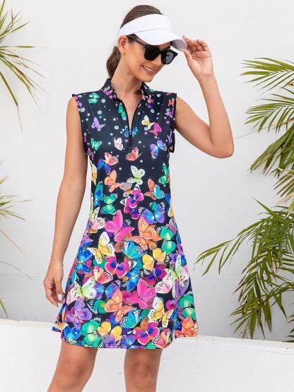 Wildlife Party Dress UPF50+