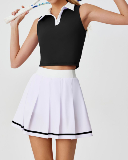 Fashion quick-drying sports vest skirt suit 09