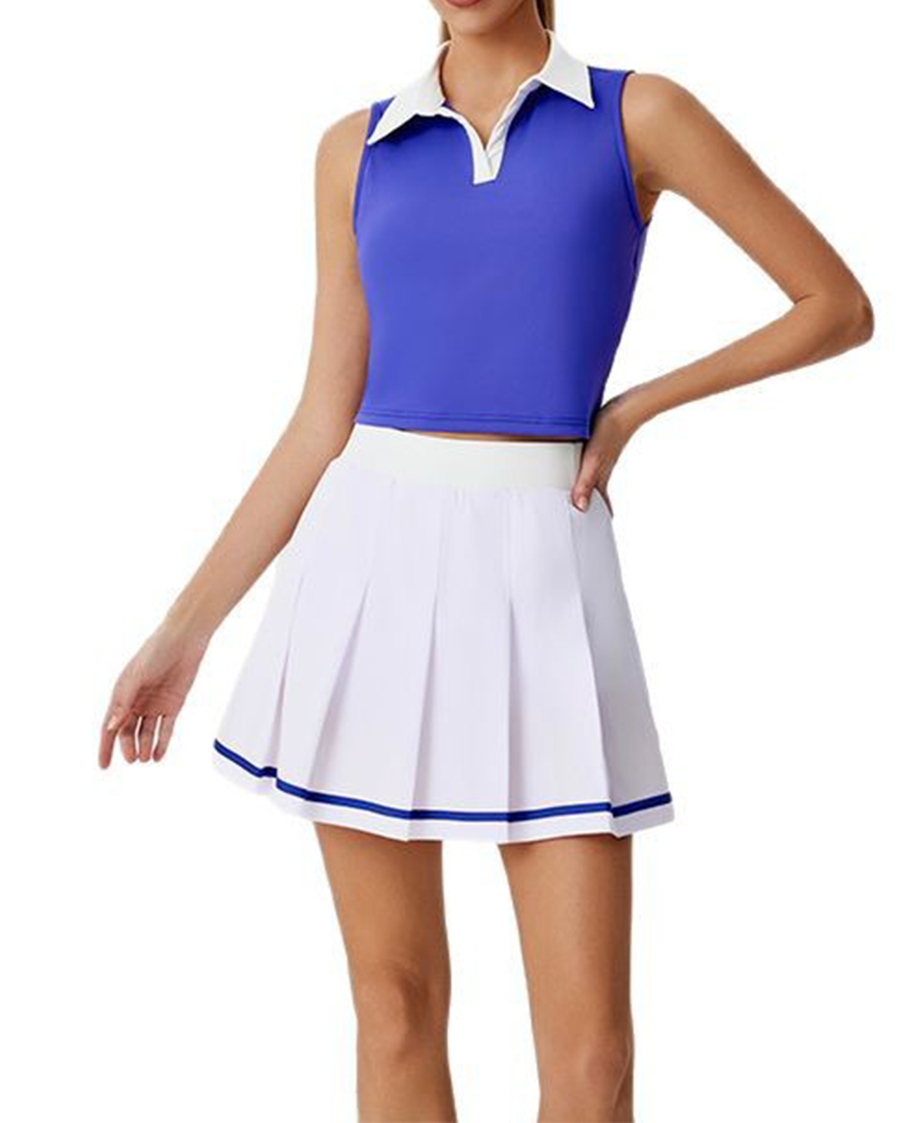 Fashion quick-drying sports vest skirt suit 09