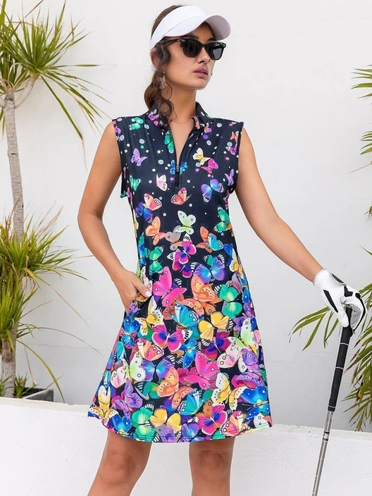 Wildlife Party Dress UPF50+