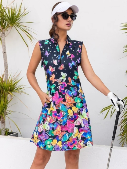 Wildlife Party Dress UPF50+