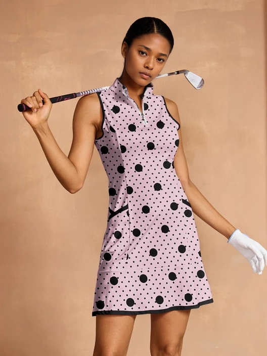 Hyper-prep Ruffle Dress For Golf Pickleball & Tennis