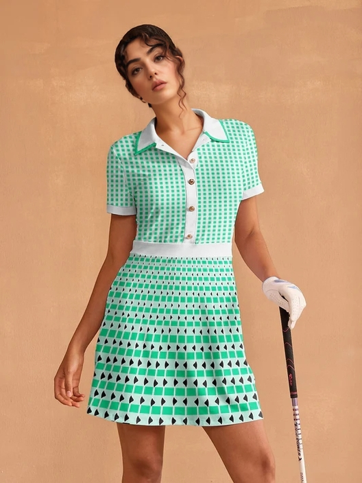 Fungolfs Not So Classic Short Sleeve A-Line Dress