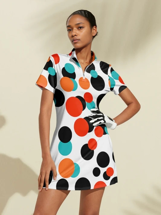 Hyper-prep Short Sleeve Dress UPF50+