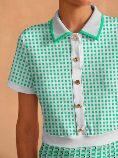 Fungolfs Not So Classic Short Sleeve A-Line Dress