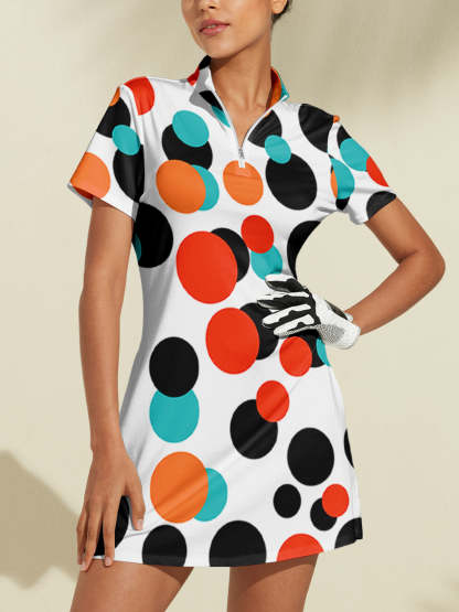 Fungolfs Hyper-prep Short Sleeve Dress UPF50+