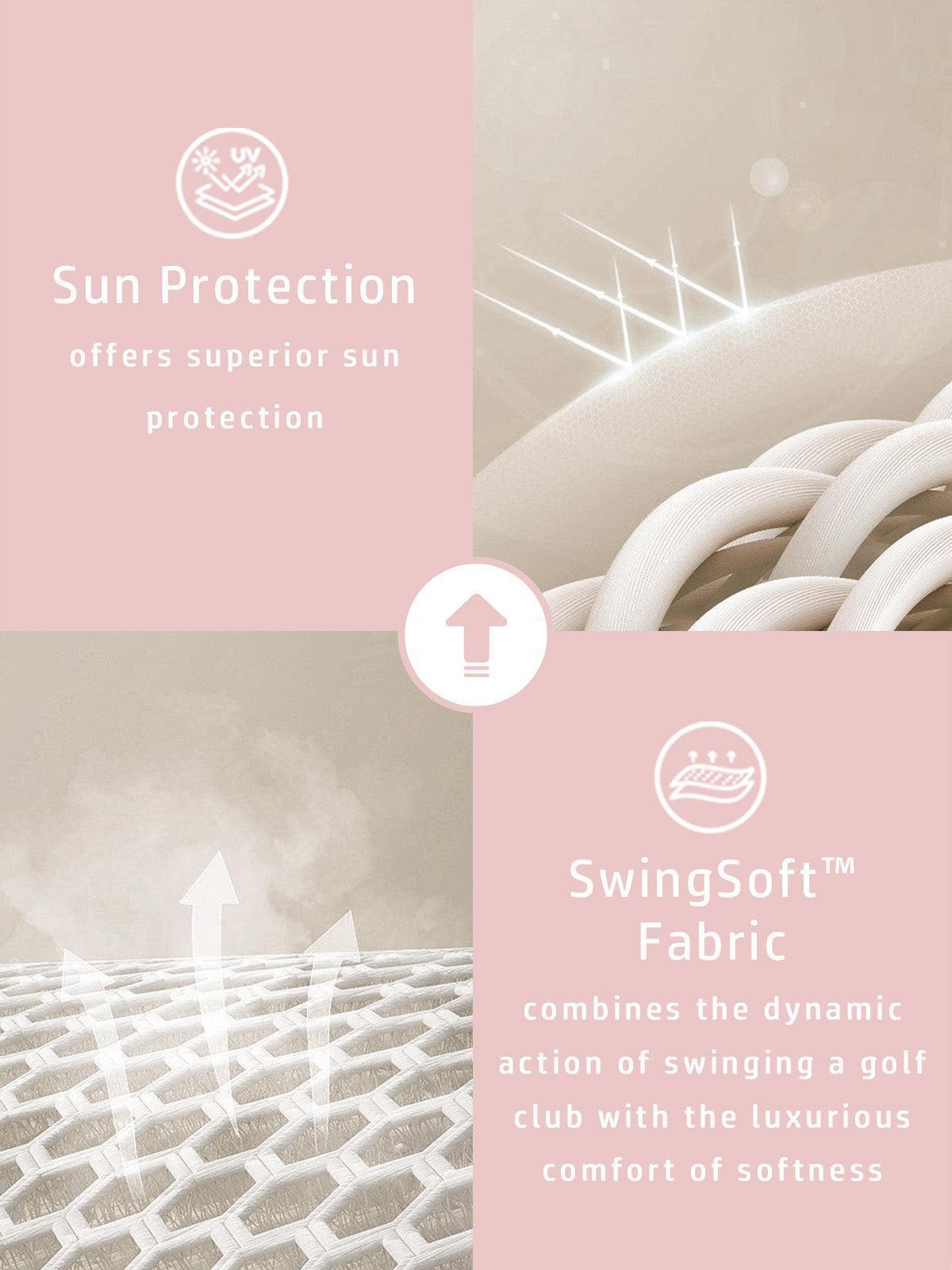 Fungolfs Botanical Energy Ruffle Golf Jacket Sun Protection