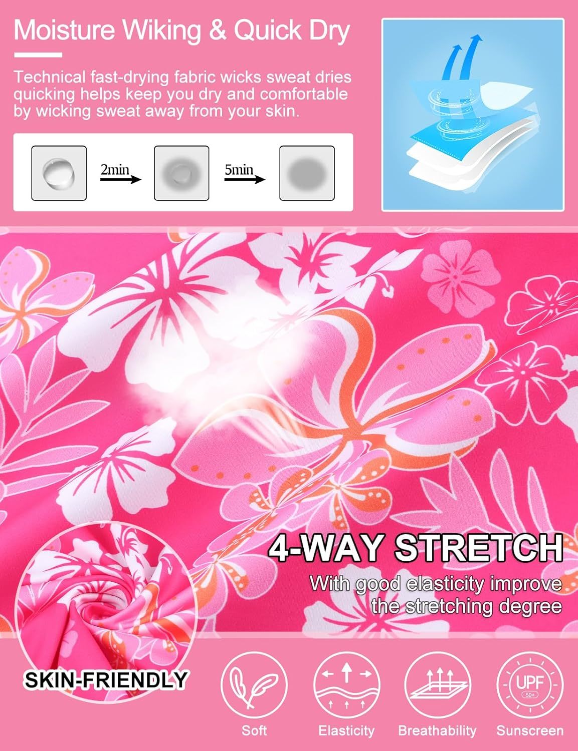 Women's Golf Polo Shirts Short Sleeve Quarter Zip Pullover Moisture Wicking Workout Tops