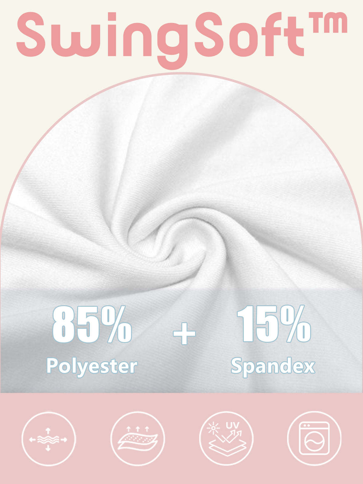 Fungolfs Botanical Energy Ruffle Sleeve Polo Top UPF50+