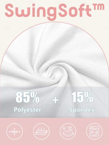 Fungolfs More Than Basic Ruffle Sleeve Polo Top UPF50+