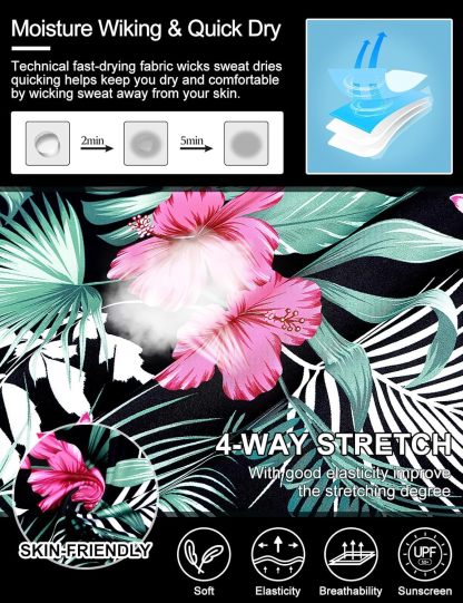 Women's Long Sleeve Golf Tennis Polo Shirts UPF50+ Half Zip Dry Fit Workout Tops Athletic Shirt