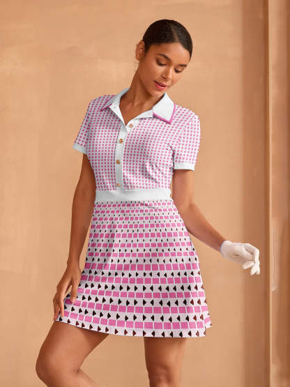 Fungolfs Not So Classic Short Sleeve A-Line Dress