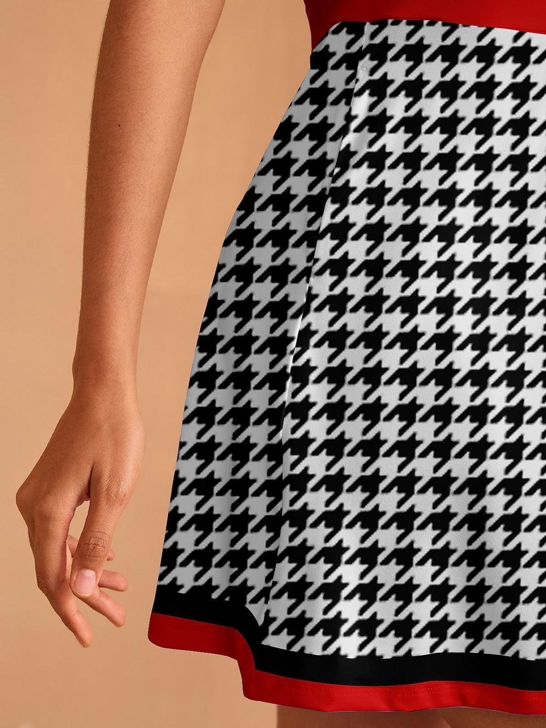 Fungolfs Not So Classic Short Sleeve A-Line Dress