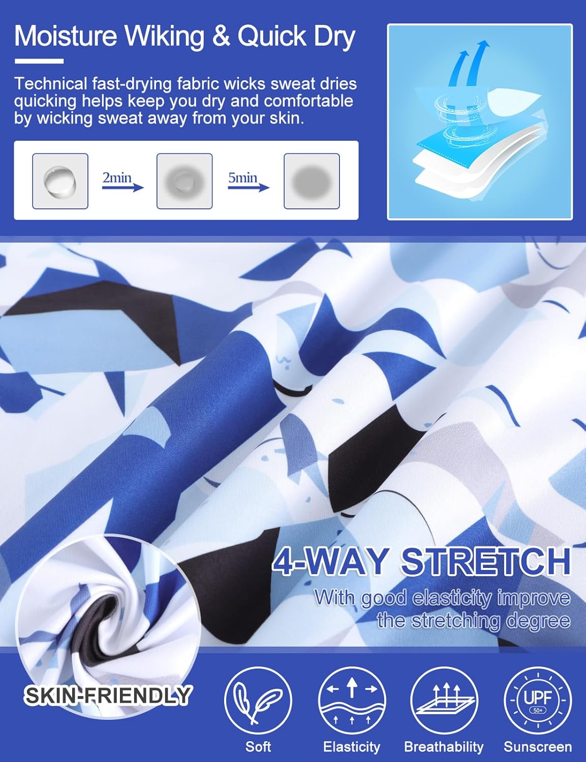 Women's Long Sleeve Golf Tennis Polo Shirts UPF50+ Half Zip Dry Fit Workout Tops Athletic Shirt