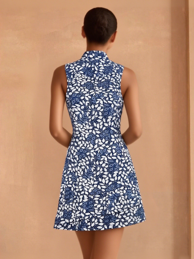 Women's Tennis And Golf Uniforms With Built-In Shorts And Sleeveless Training Suits