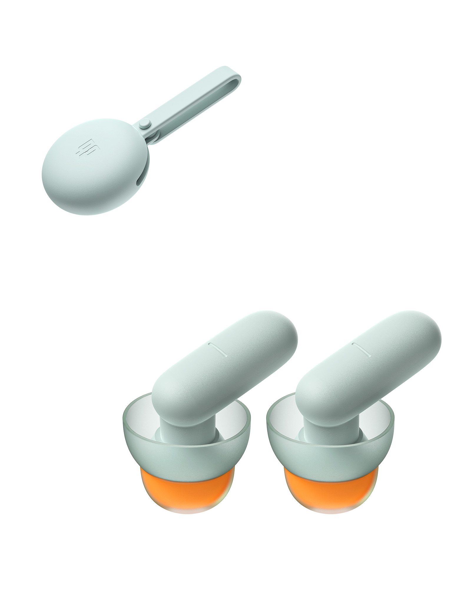 QubitPulse Dream Earplugs with Qufits™ Eartips - Green