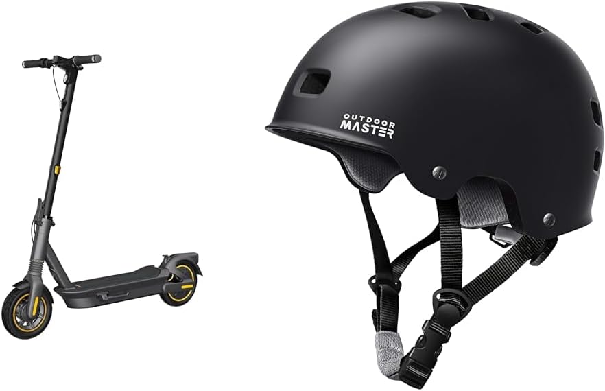 Last day sale,only $29.99💥Segway Ninebot MAX Electric Pedal Scooter with Helmet