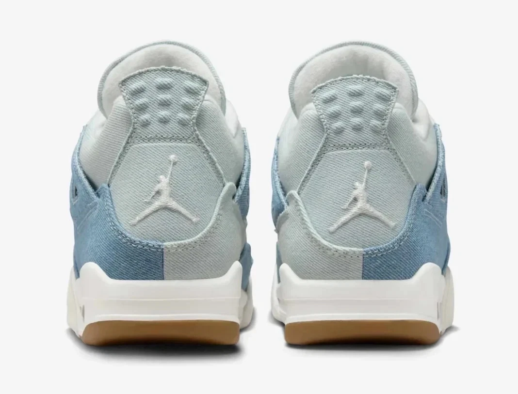 Nike Air Jordan 4 Retro Tex Shoes "Denim" Sail Gum IB6716-100 Multi Sizes NEW