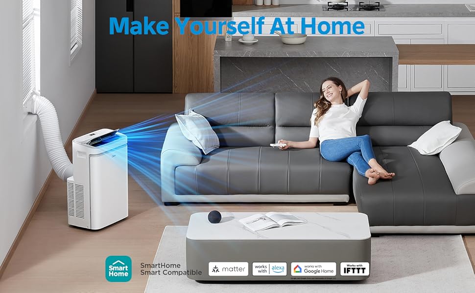 Midea smart portable air conditioner