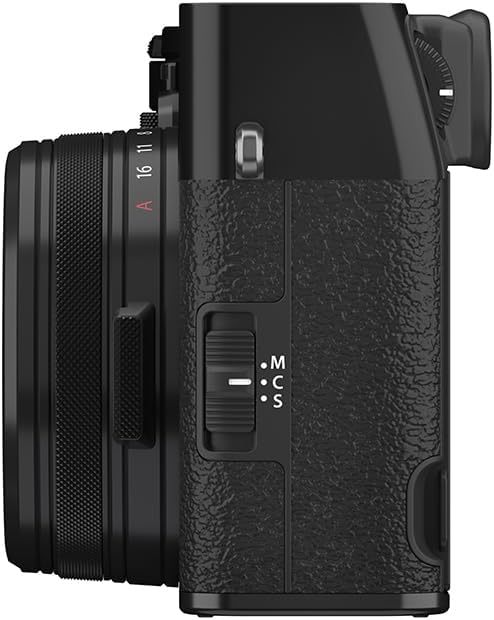 Fujifilm X100VI 40.2 MP Mirrorless Camera with Fixed 23mmF2 Lens (APS-C X-Trans CMOS 5 Sensor, X-Processor 5, Hybrid Viewfinder, LCD Tilt Touchscreen, Face Detection AF, 20 Film Simulations - Black