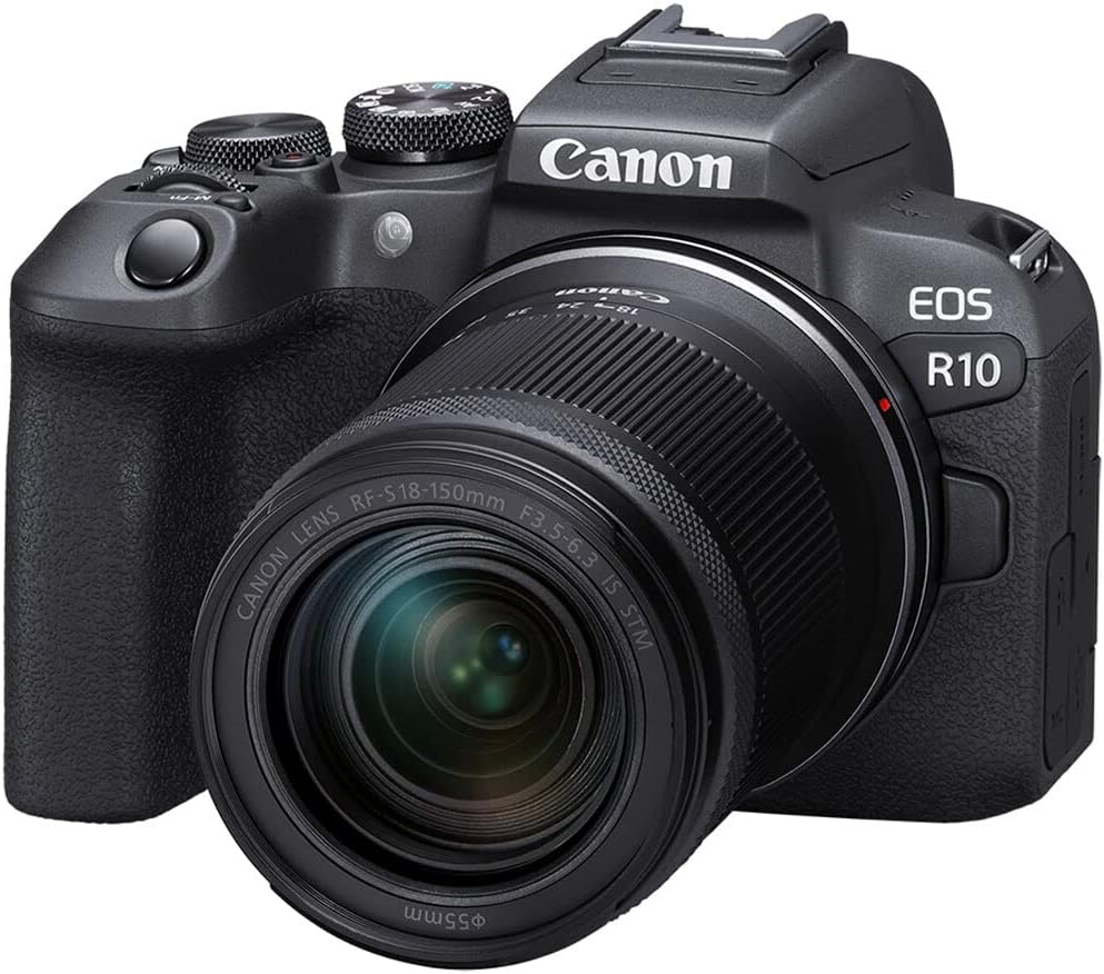 Canon EOS R10 Mirrorless Camera with RF-S 18-45mm Lens Kit