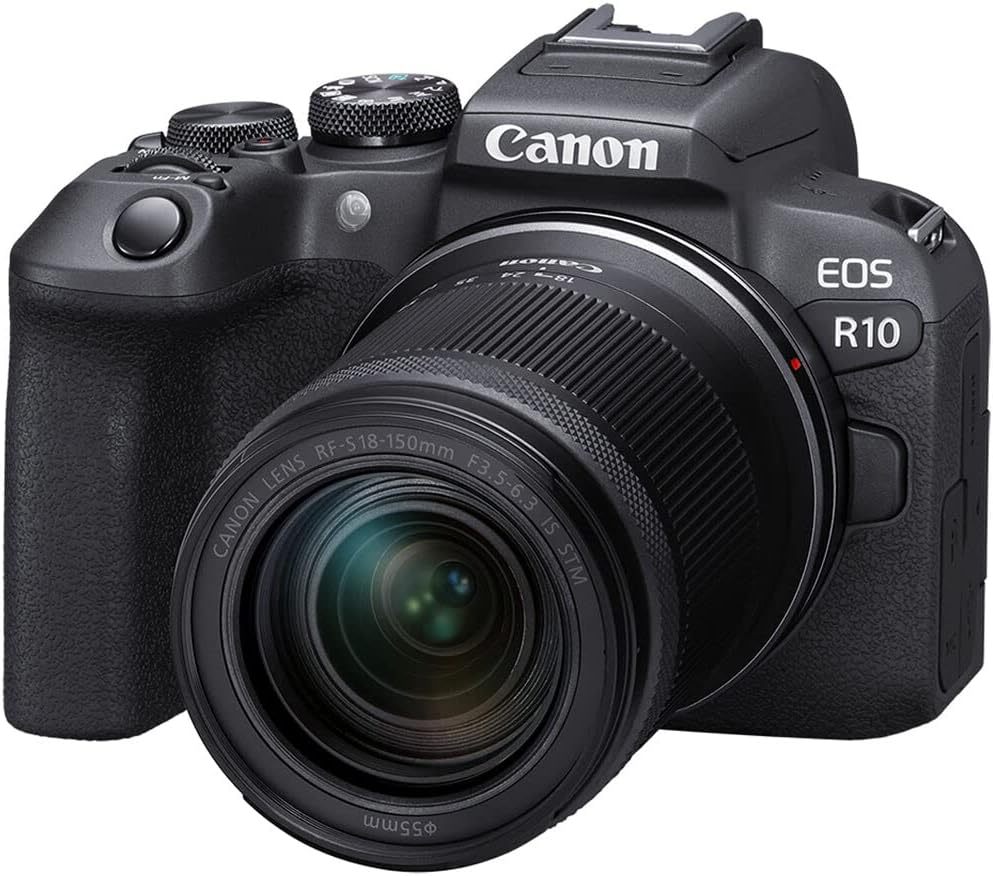 Canon EOS R10 Mirrorless Camera with RF-S 18-45mm Lens Kit