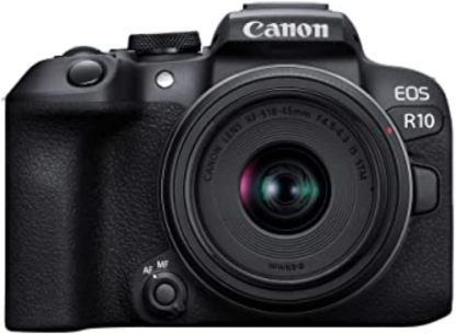 Canon EOS R10 Mirrorless Camera with RF-S 18-45mm Lens Kit