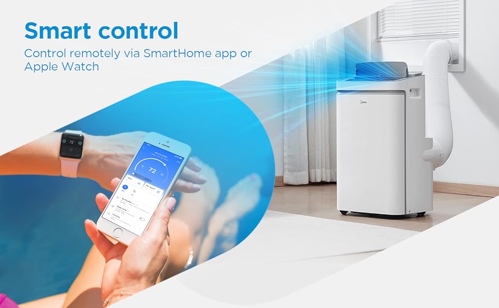 Midea smart portable air conditioner