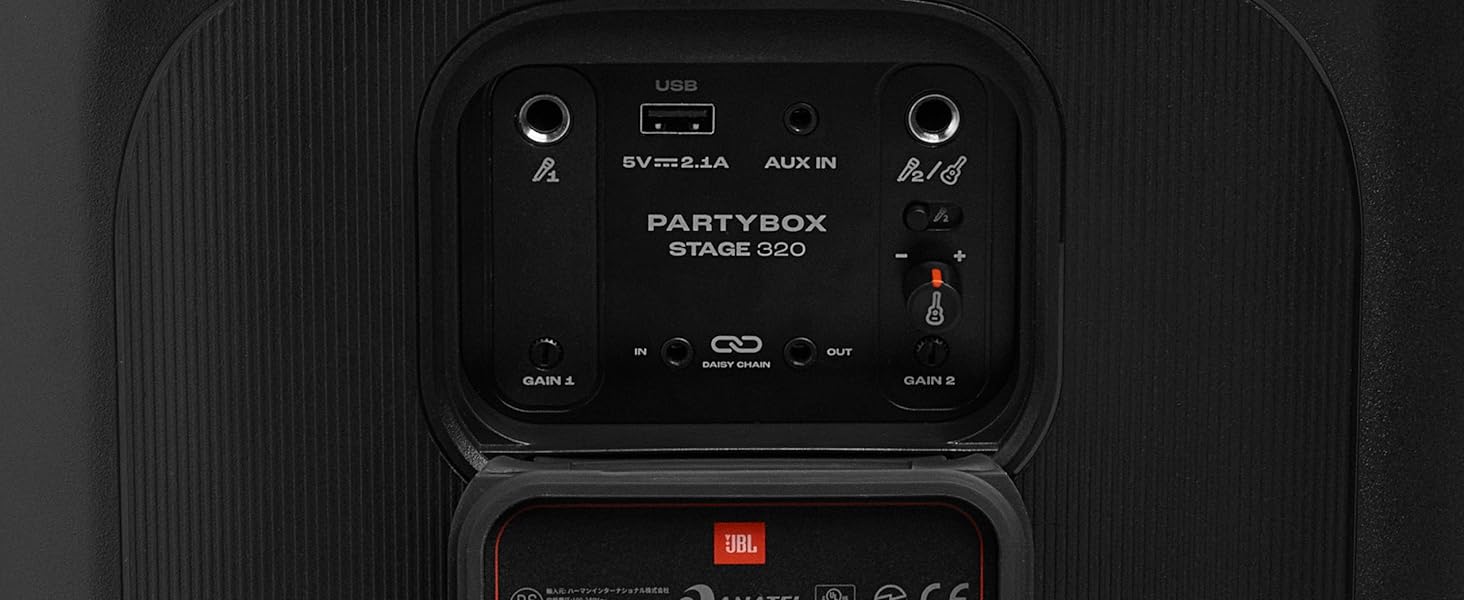 Partybox stage 320 input