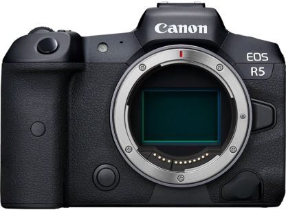 Canon EOS R5 Mirrorless Camera RF24-105mm F4 L is USM Lens Kit, Full-Frame Hybrid Camera, 8K Video, 45 Megapixel CMOS Sensor, DIGIC X Image Processor, Up to 12 FPS, RF Mount, Black