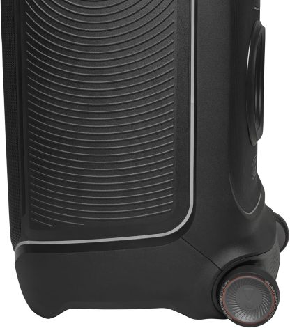 JBL Partybox Ultimate - Multi Purpose Party Speaker, with Wi-fi & Bluetooth Connectivity, Wireless, Lightshow, IPx4 Slashproof, Dual Mic & Guitar Inputs, Handle & Sturdy Wheels, Black