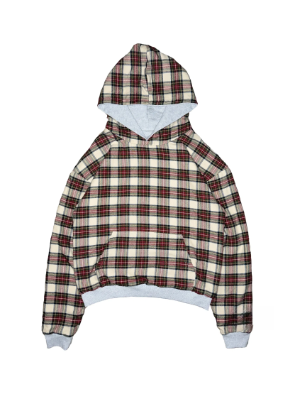 REVERSIBLE PLAID HOODIE