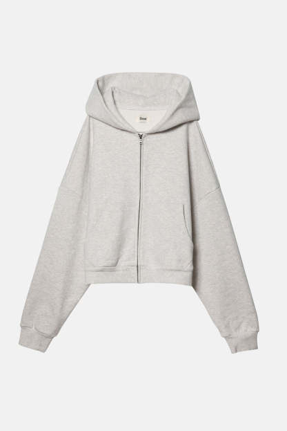 ZIP RECTANGLE HOODIE