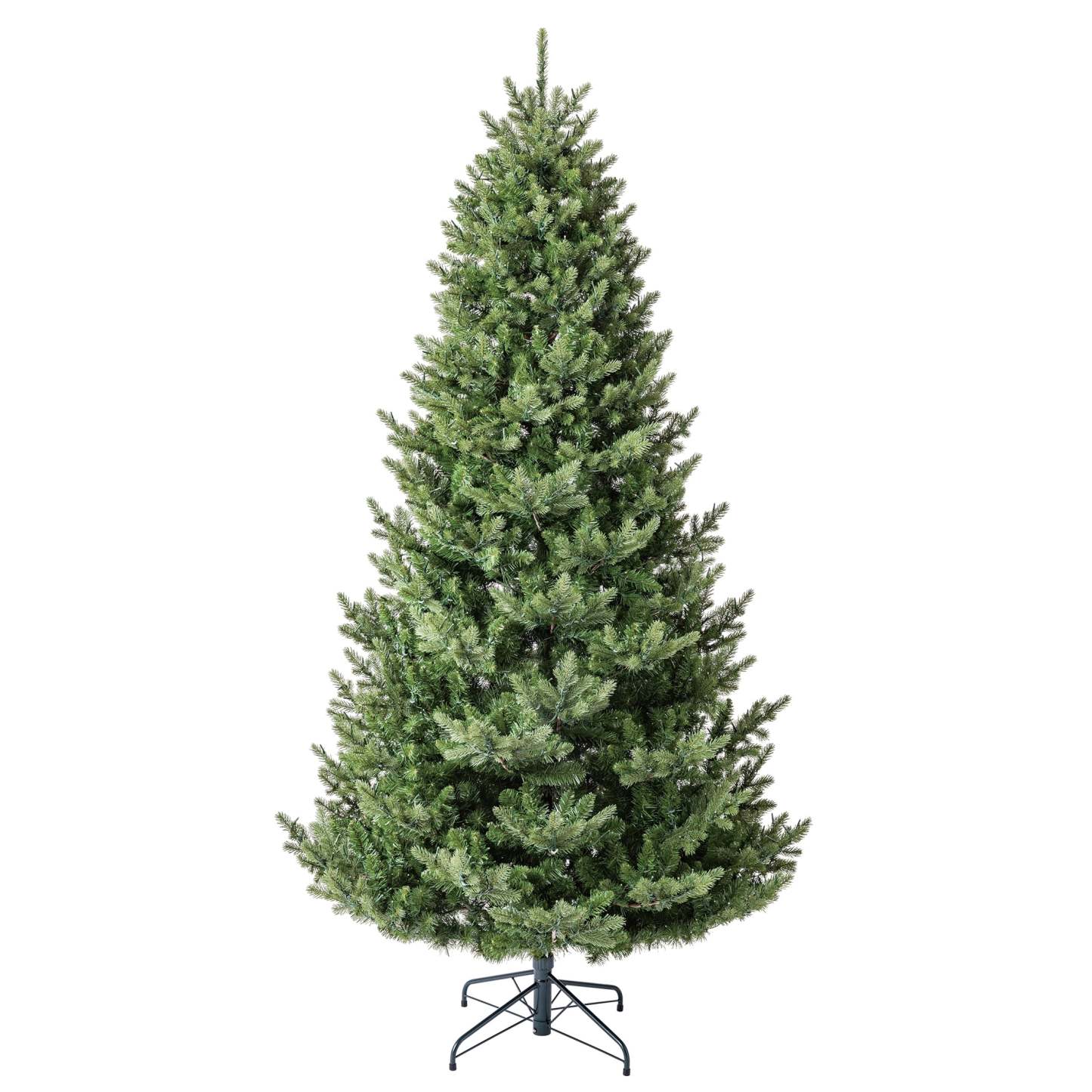 7.5' Pre-Lit Grand Spruce Green Artificial Christmas Tree with 2250 LumaDazzle Color-Changing Twinkle LED Lights, by My Texas House